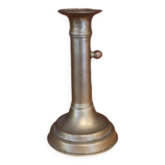 Bronze torch candle holder