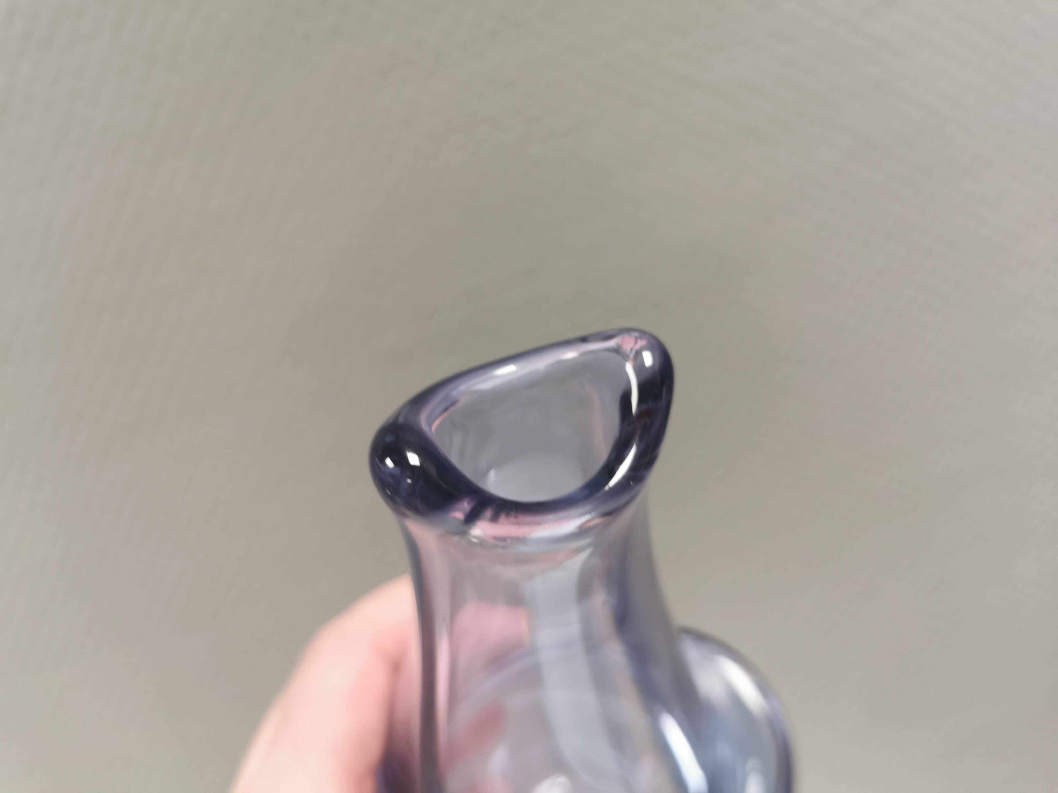 Bohemian vase by Frantisek Zemek Czech Republic 1950-60s