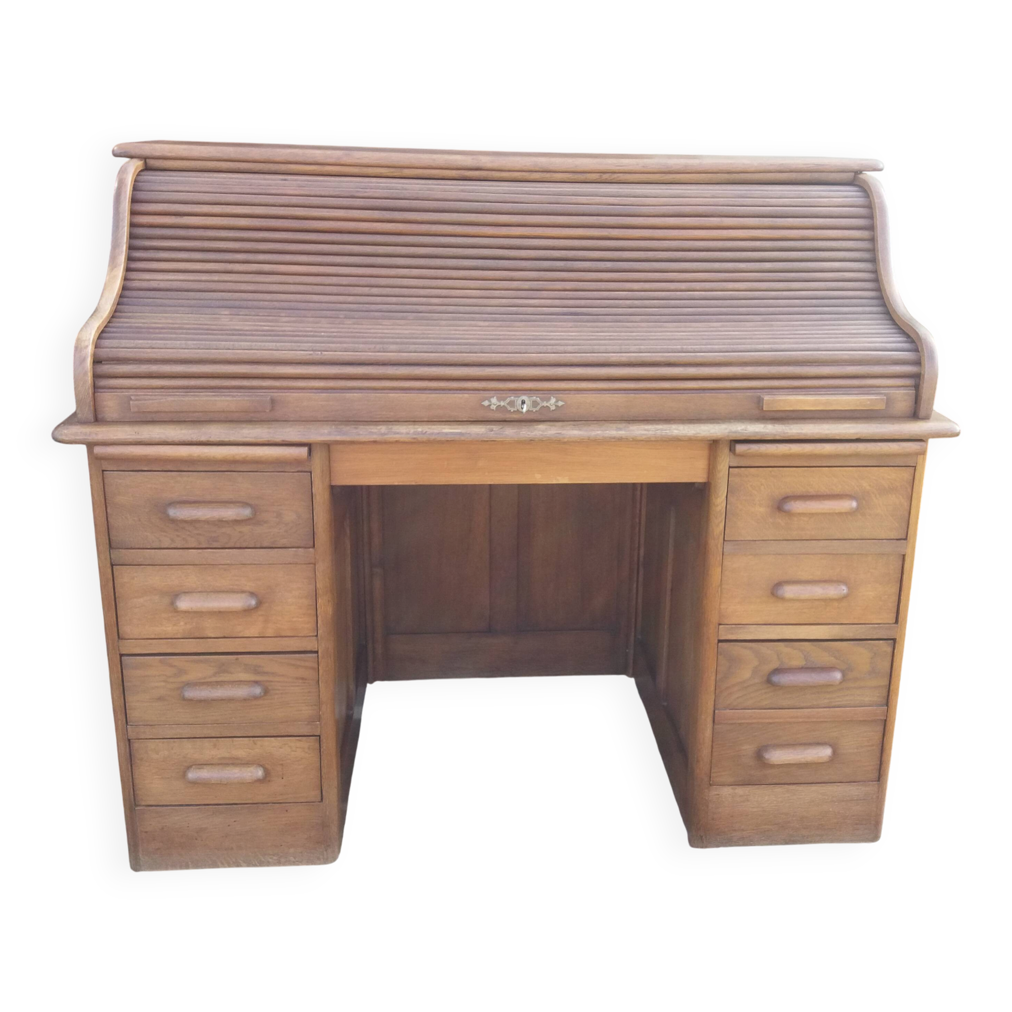 American oak desk
