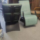 Pair of armchairs model antropovarius ferdinand porsche poltrona frau