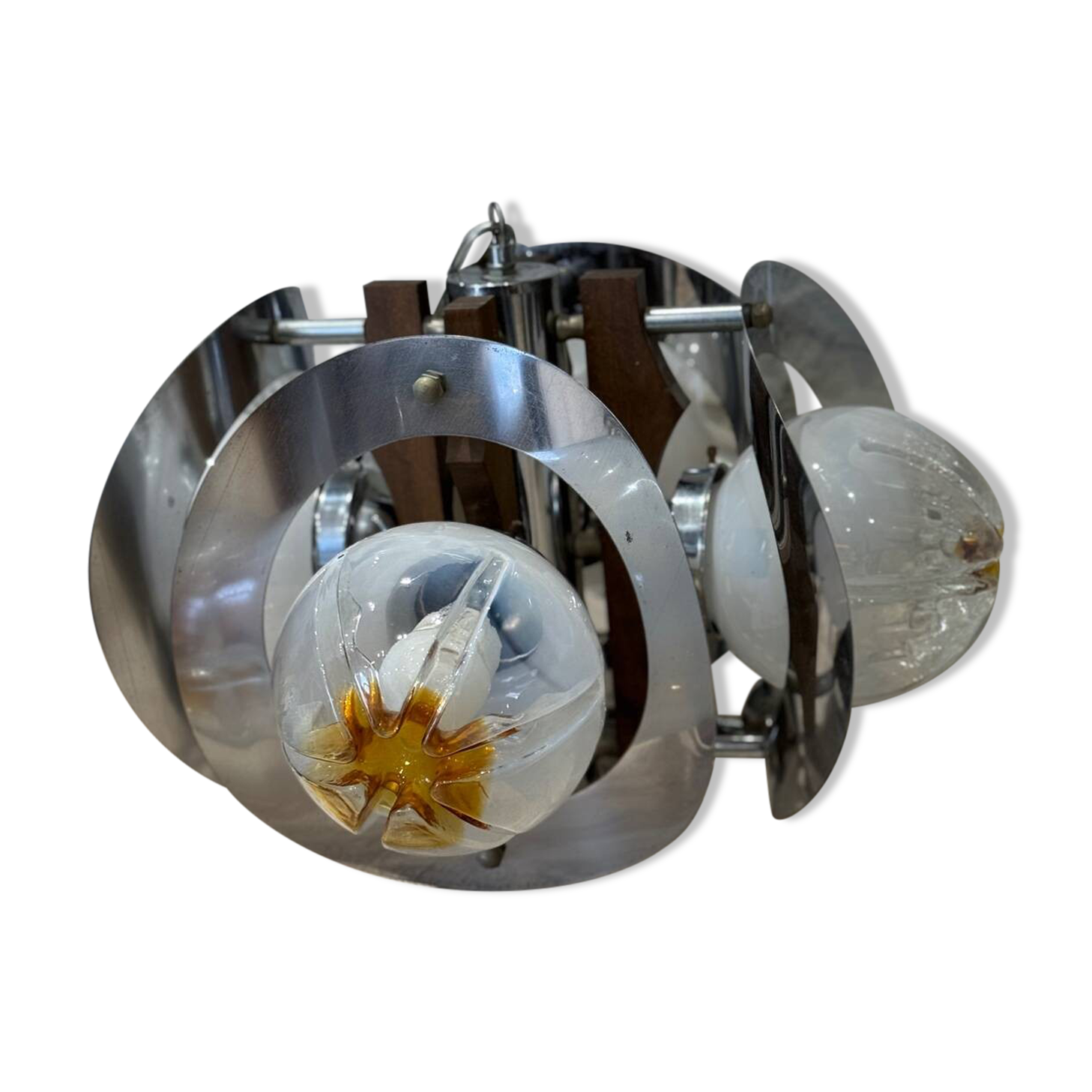 Mazzega Murano Glass Chandelier