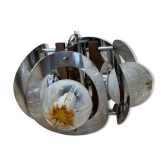 Mazzega Murano Glass Chandelier
