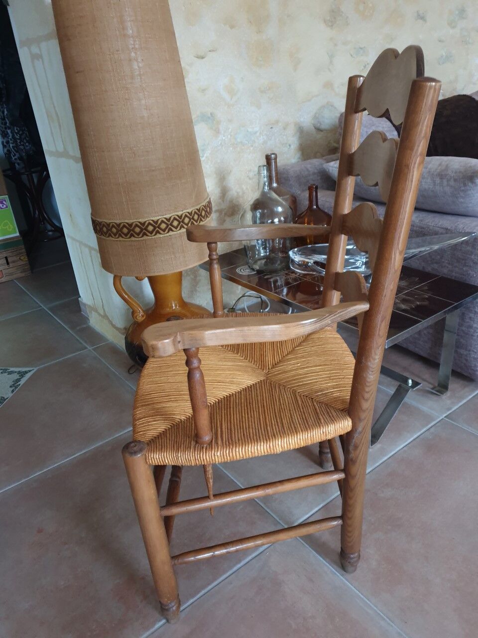 Provencal armchair