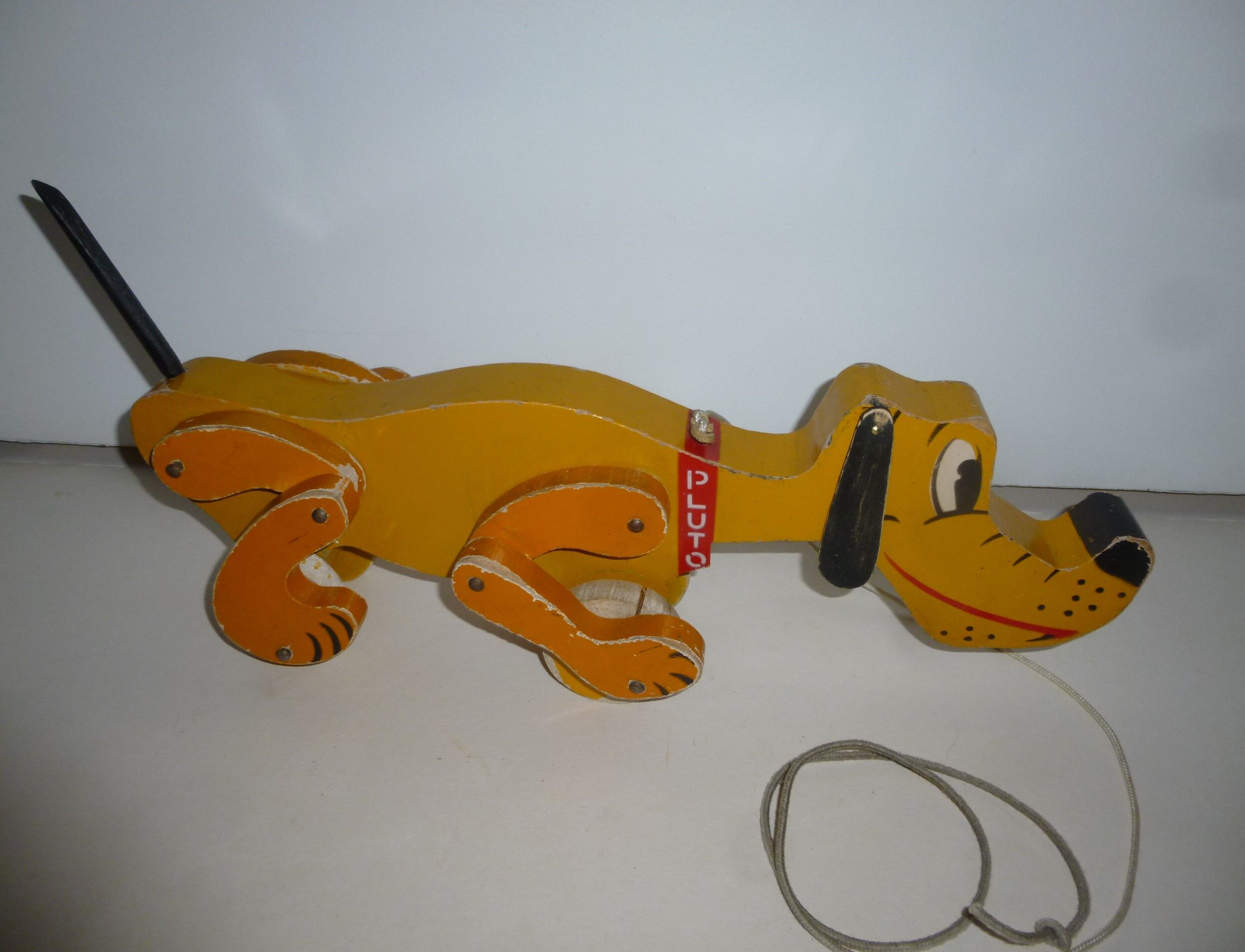 old wooden dog Pluto for Disney