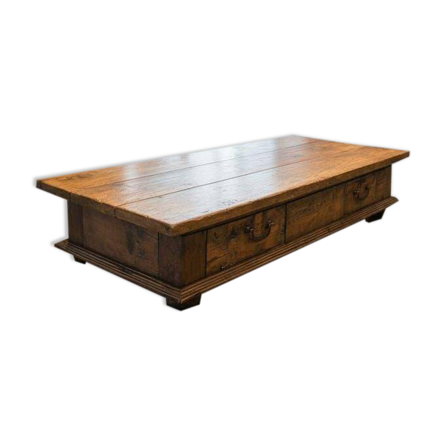 Coffee table/robust vintage XL coffee table