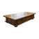 Coffee table/robust vintage XL coffee table