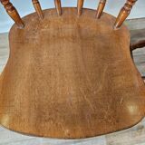 Set of 4 country style chairs, 80s