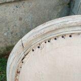 Antique armchair in Louis XVI style from the late 19th century.