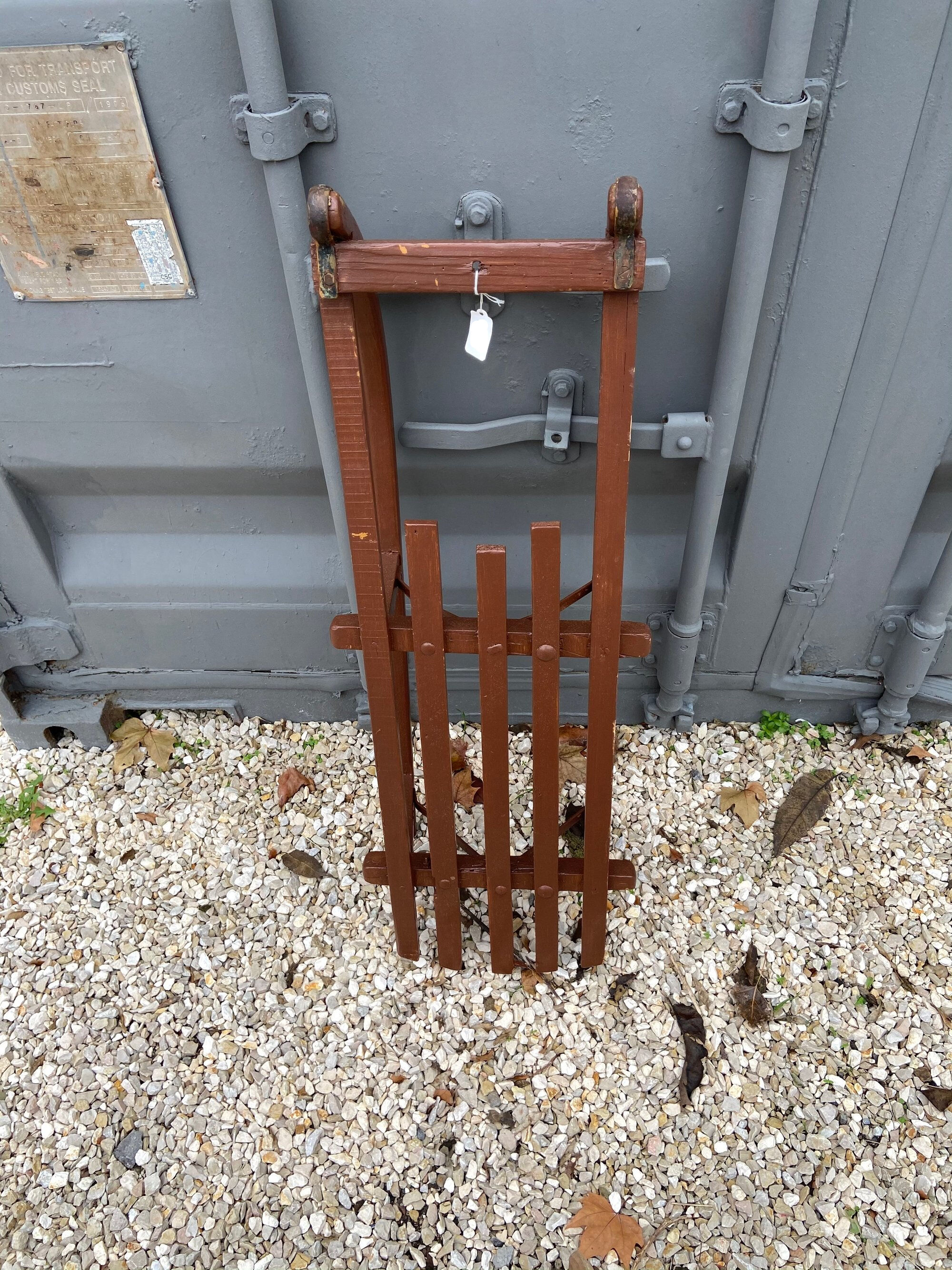 Old wood sledge