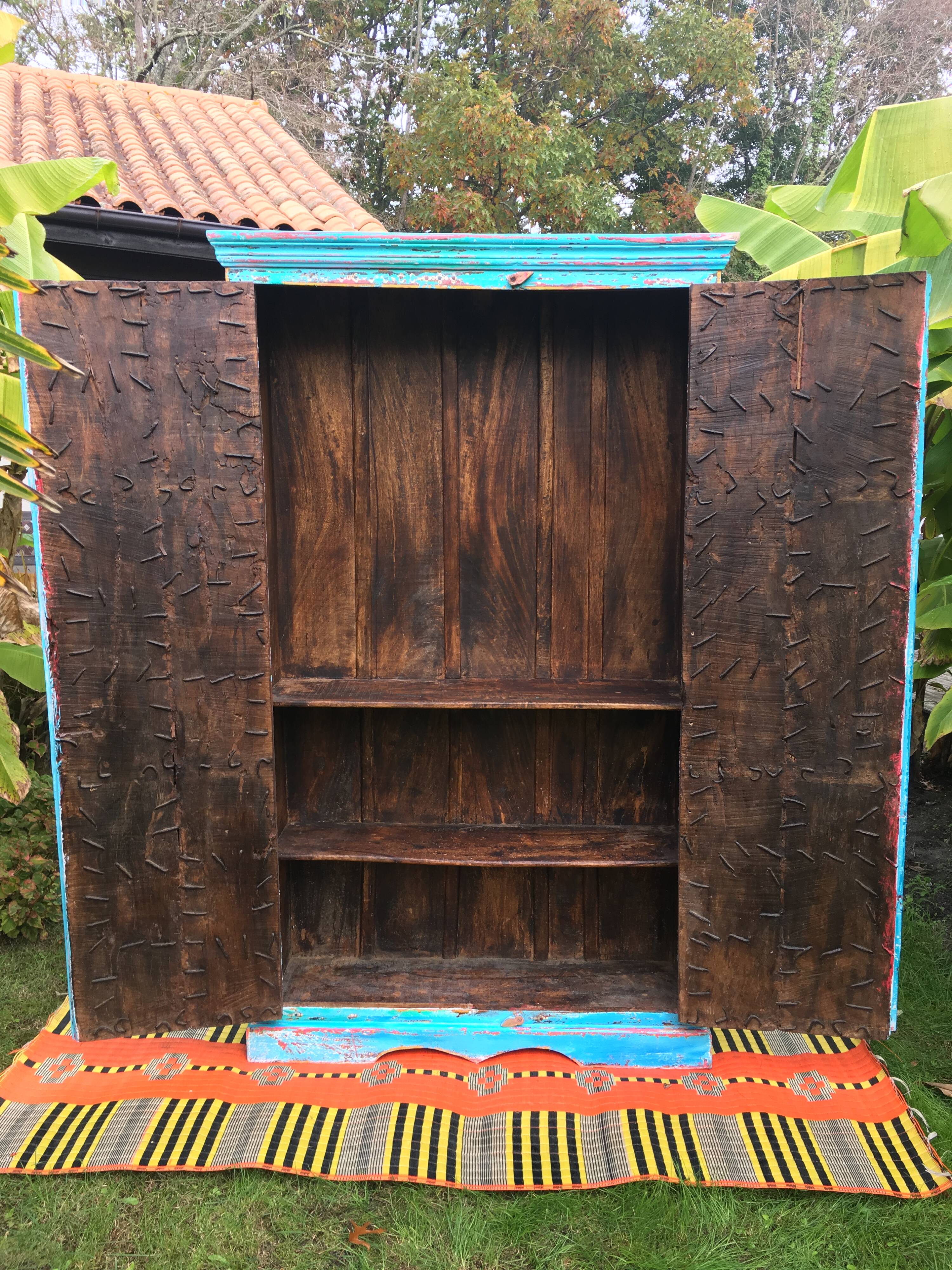 Armoire « Blue India »