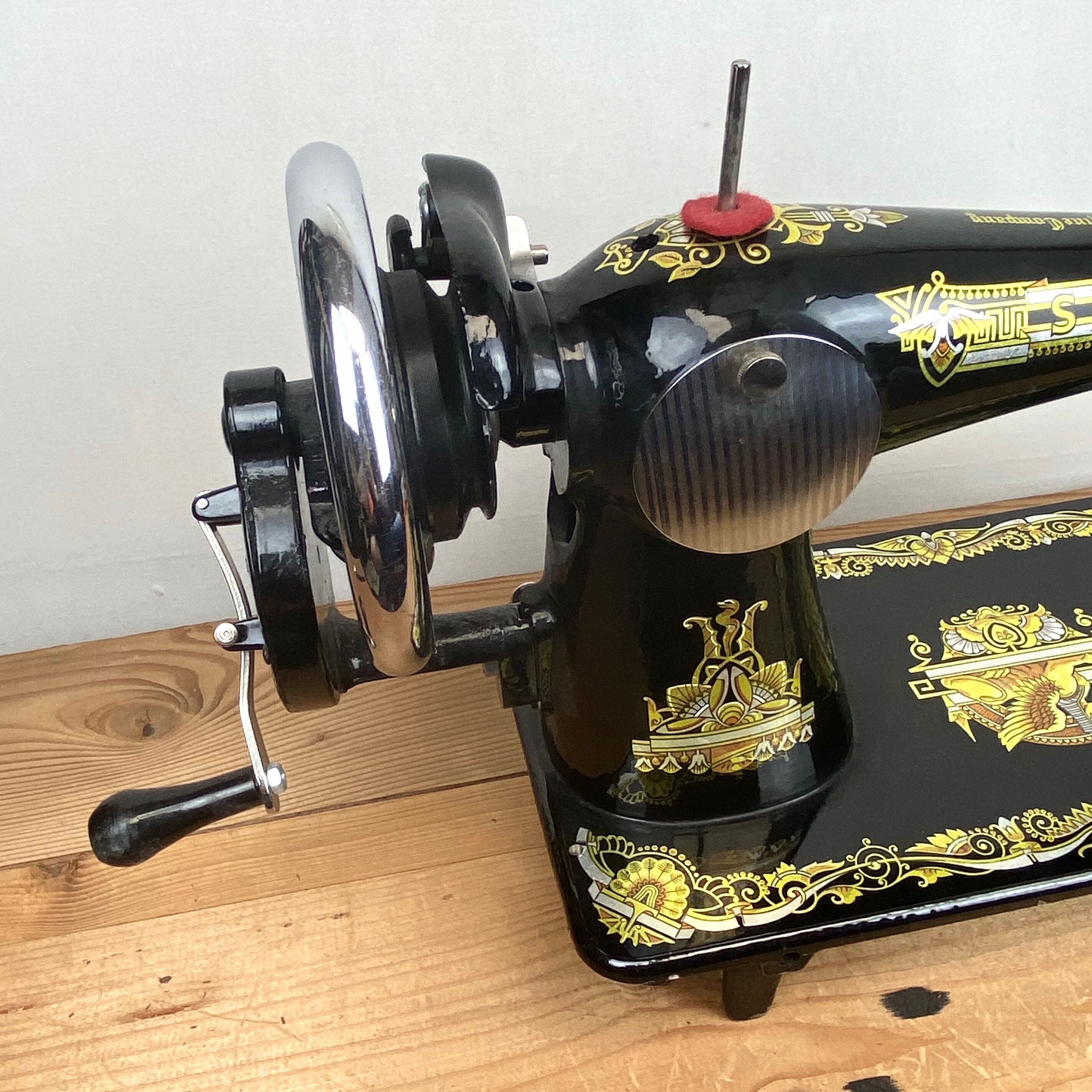 Singer - old sewing machine very decorative and functional