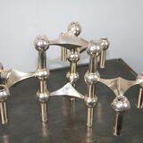 5 modular candle holders Nagel 1970