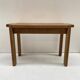 Petit banc en chêne de style art déco