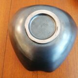 Service in black ceramic and colors, 1950