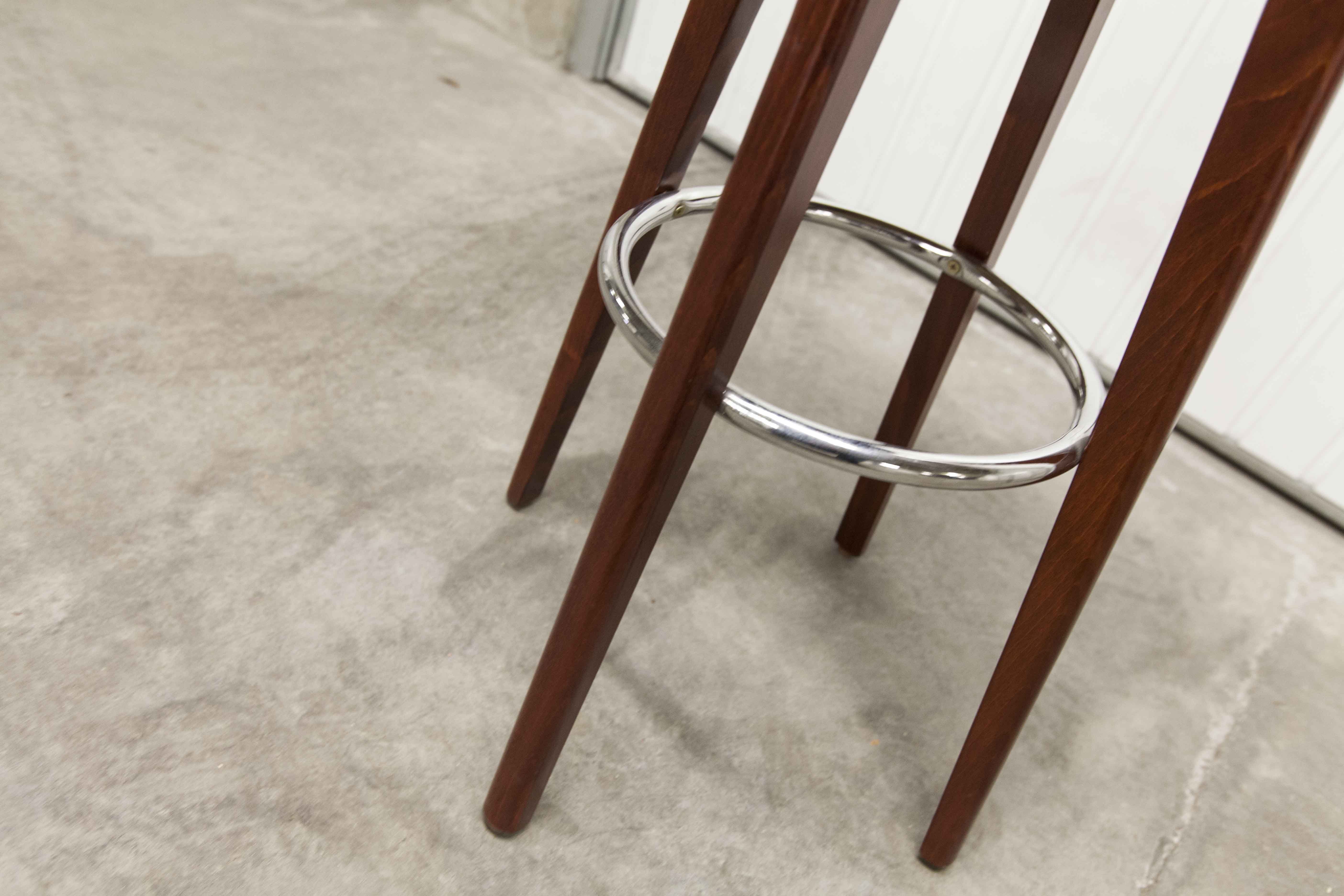 Baumann bar stool model Sharp height 81.5 cm 2000s