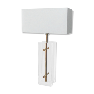 Lampe plexiglass vintage