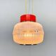 1960's Glass & Metal Pendant, Czechoslovakia