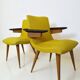Duo Design de Fauteuils Scandinaves Vintage