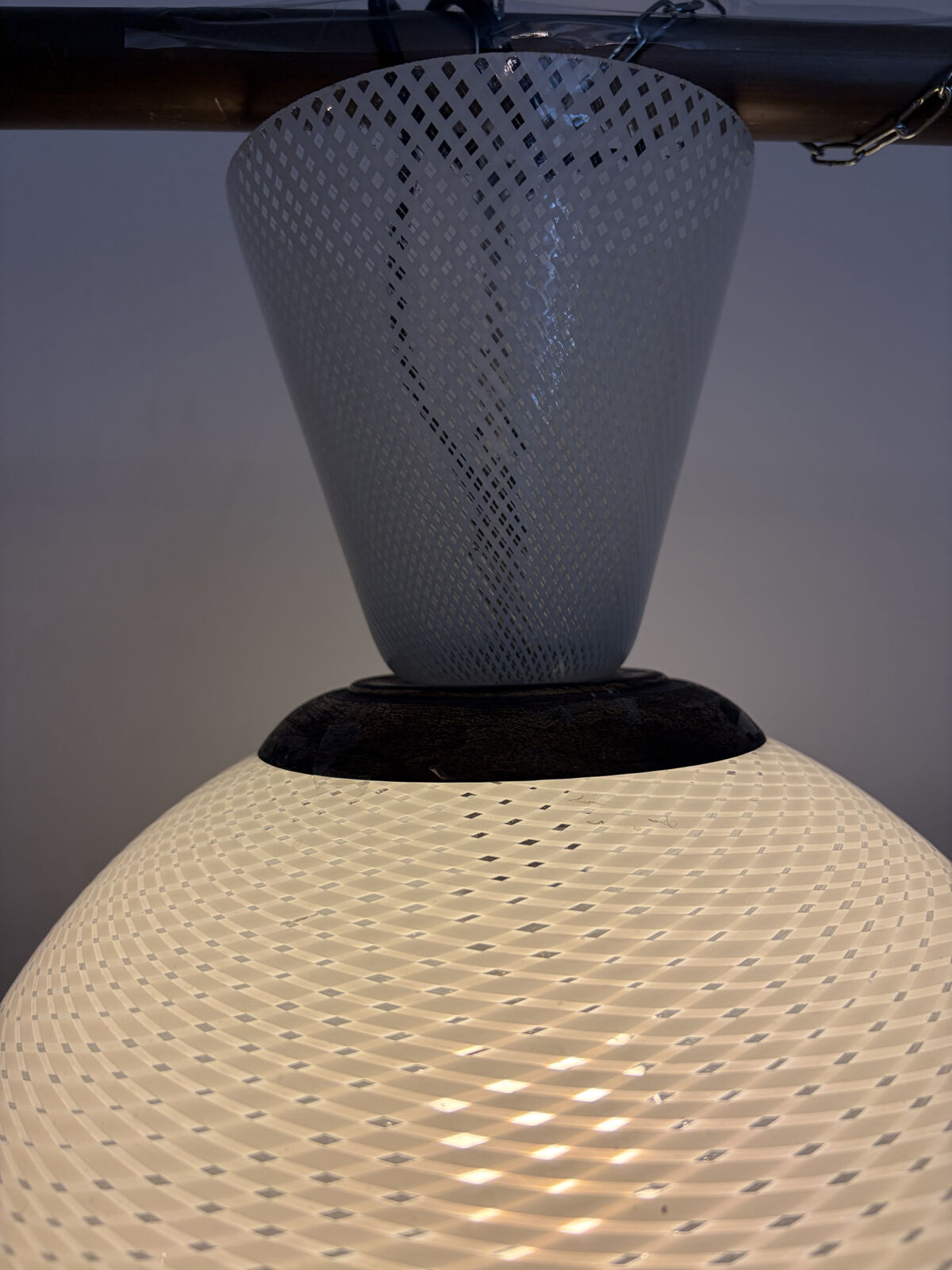 Reticello Glass wall lamp - Venini