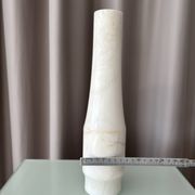 Vintage Spanish Alabaster Sculptural Vase – San Leo – Minimalist – 1970s