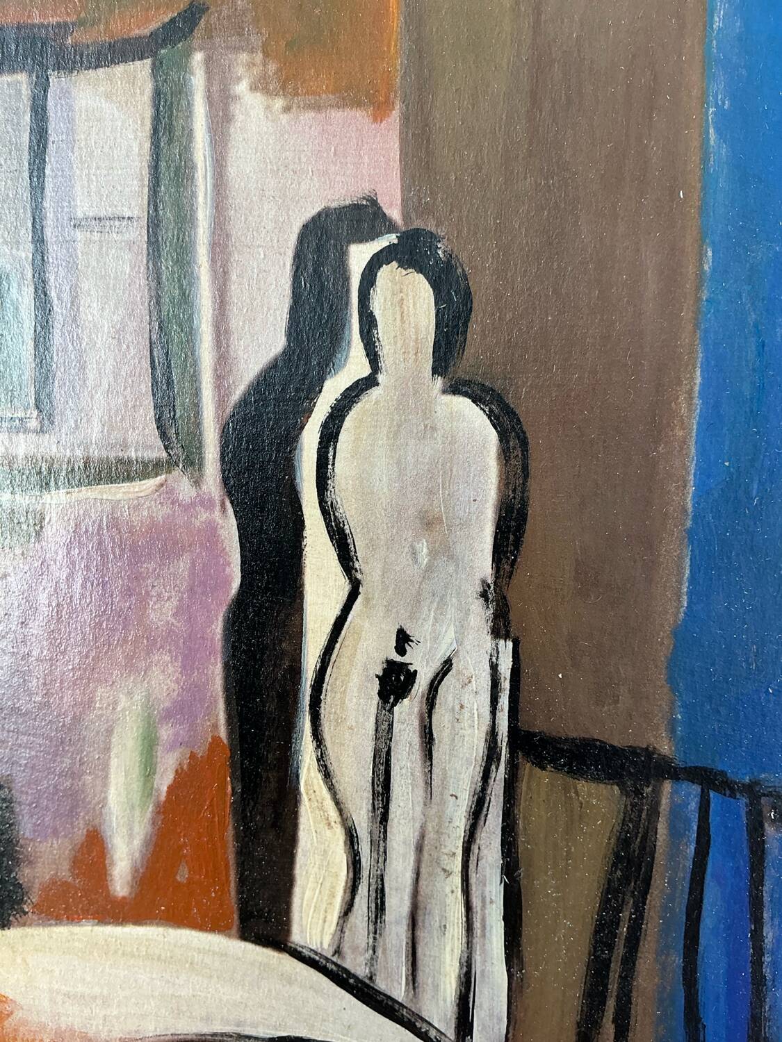 Kadar Bela unsigned Oil Painting Cubism