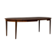 Danish Rio Palisander extension table in original lacquer, 1960s