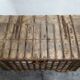 Antique coffre de mariage bois et fer, Inde, XIXème