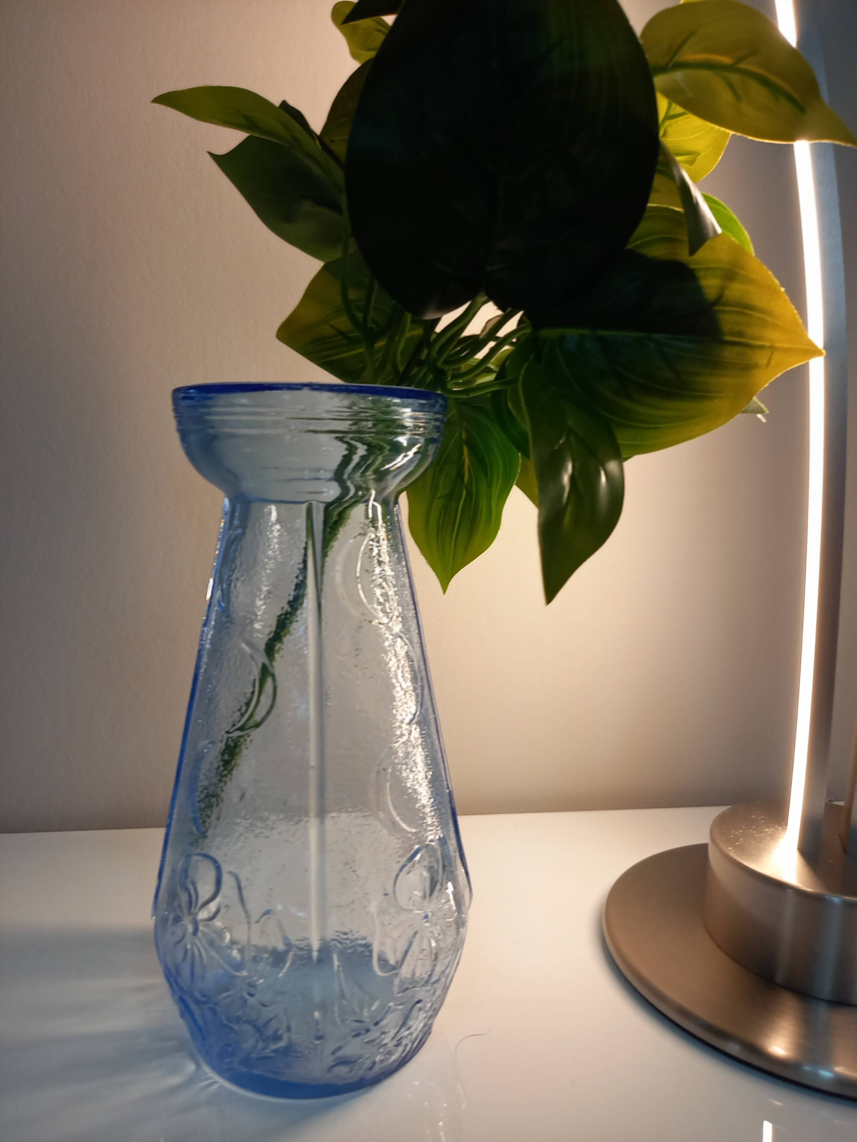 Blue vase