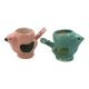 Two bird-shaped ceramic egg cups, 1970s