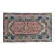 1970s Vintage Turkish Handmade Wool & Cotton Pink Area Rug