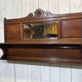 English walnut shelf from the early 20th century.