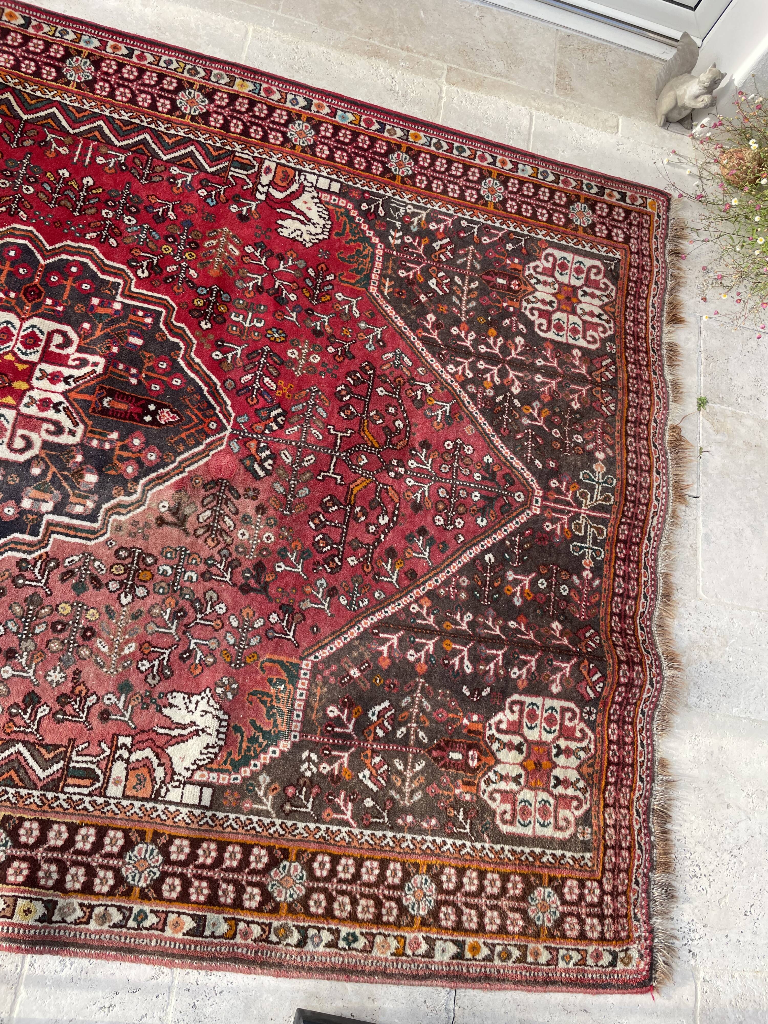 Handmade Iranian carpet 100% wool – 158 x 244 cm (image 1)