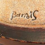 Coffee table signed by the famous ceramist Barrois - Vallauris