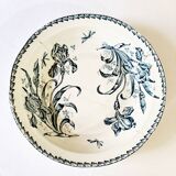 Plat Badonviller, modèle Iris, ca. 1950