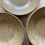 Hollow plates in old stoneware