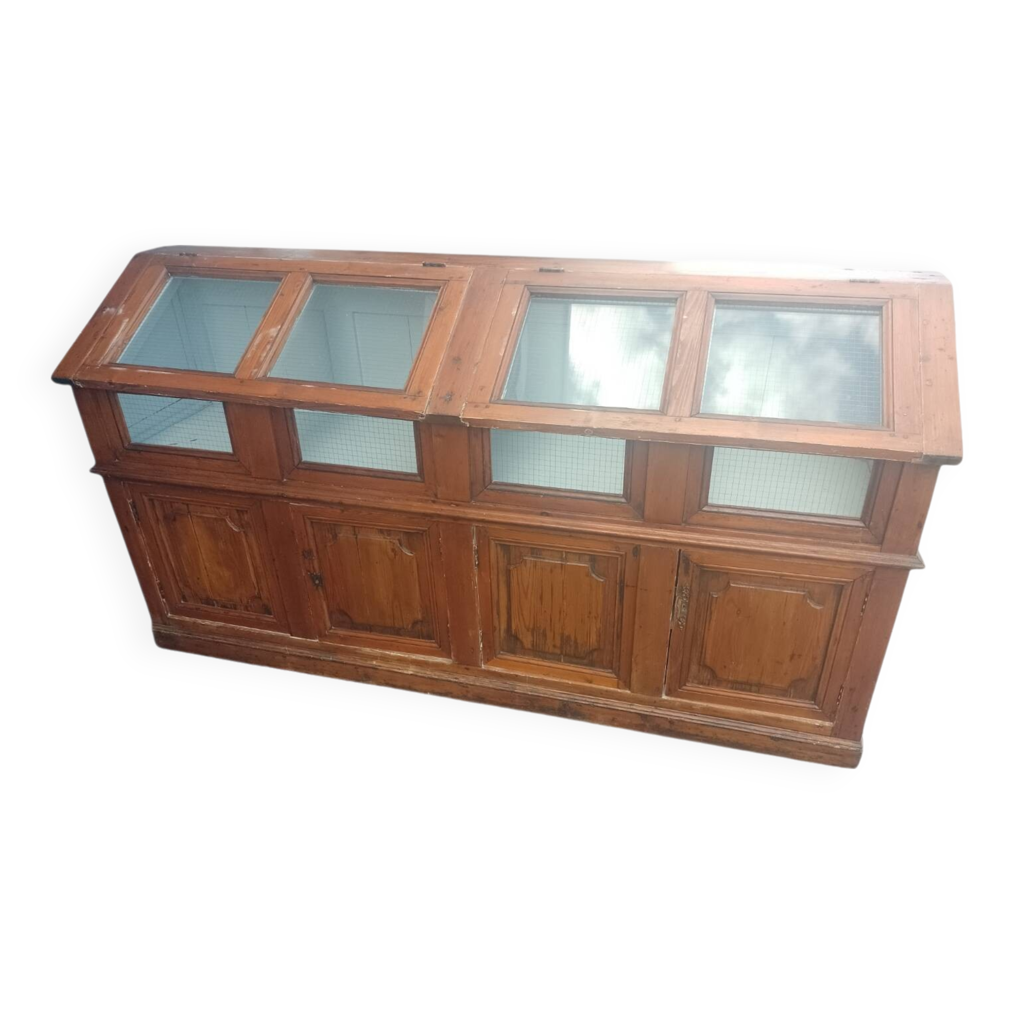 19th century haberdashery or grocery store window