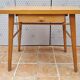 Vintage light wood school desk – Baumann model, 1950s-1960s