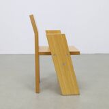 2 chaises architecturales, pièce unique, par un architecte néerlandais