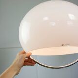 White Space Age Jolly Pendant Lamp from Guzzini, 60s