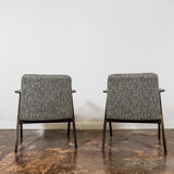 Paire de fauteuils "Bunny" restaurés du milieu du siècle, type 300 177, années 1970