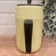 Cafetière en tôle émaillée jaune
