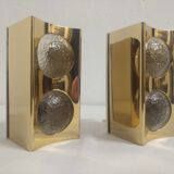 Pair of wall sconce 70s