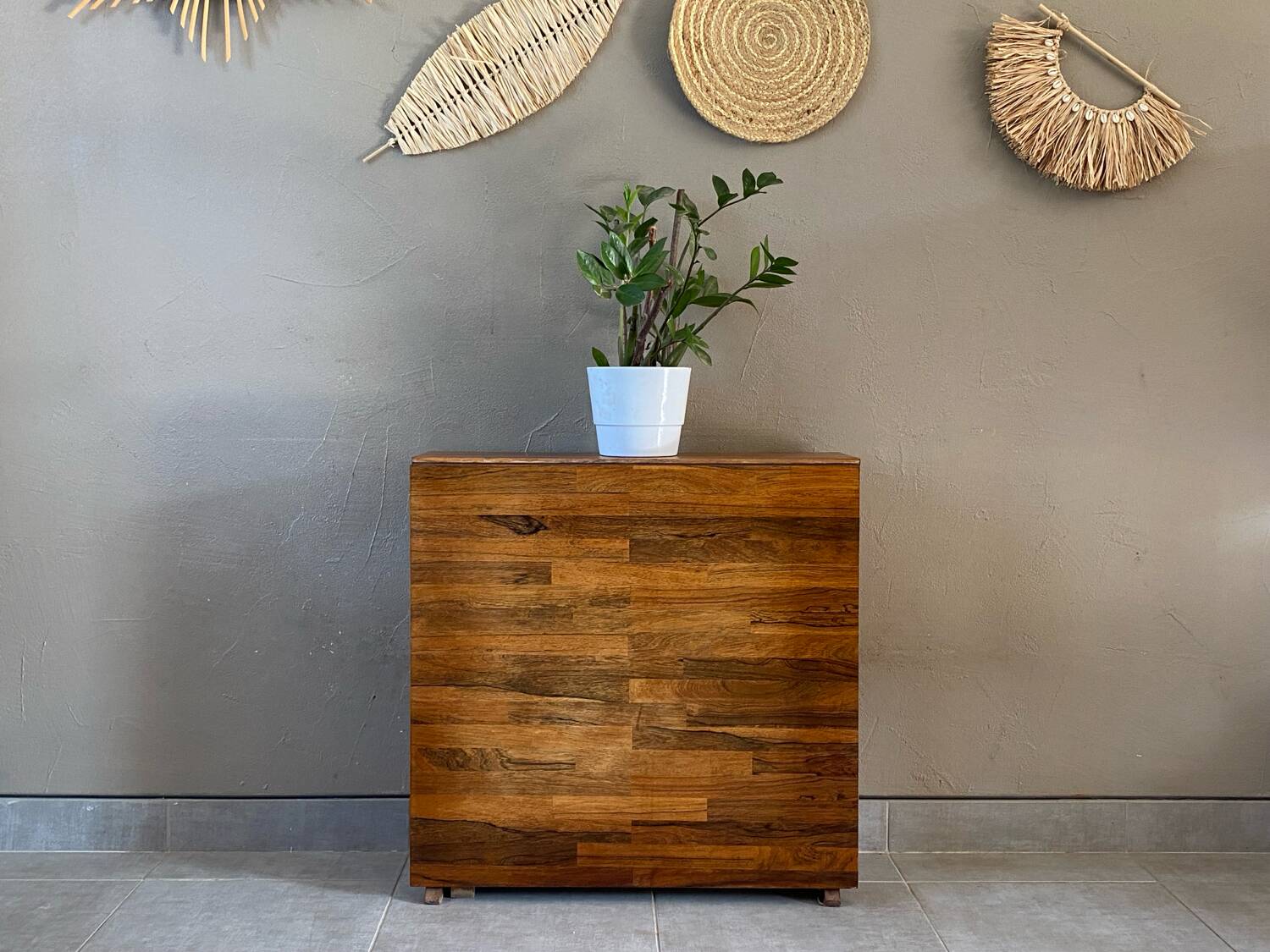 Vintage folding wooden table