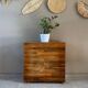 Vintage folding wooden table
