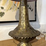 Brutalist lamp by Max Bre