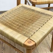Mid century cherry wood dining chairs by Georg Leowald for Wilkhahn, Set of 4, Germany,1950s