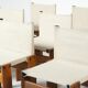 Ensemble de 12 chaises de salle à manger Monk par Afra & Tobia Scarpa pour Molteni, années 1970