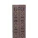 Vintage Turkish hallway rug 58x667 cm