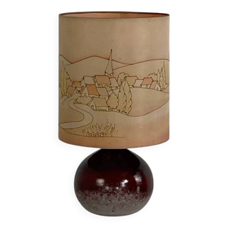 Vintage ceramic lamp