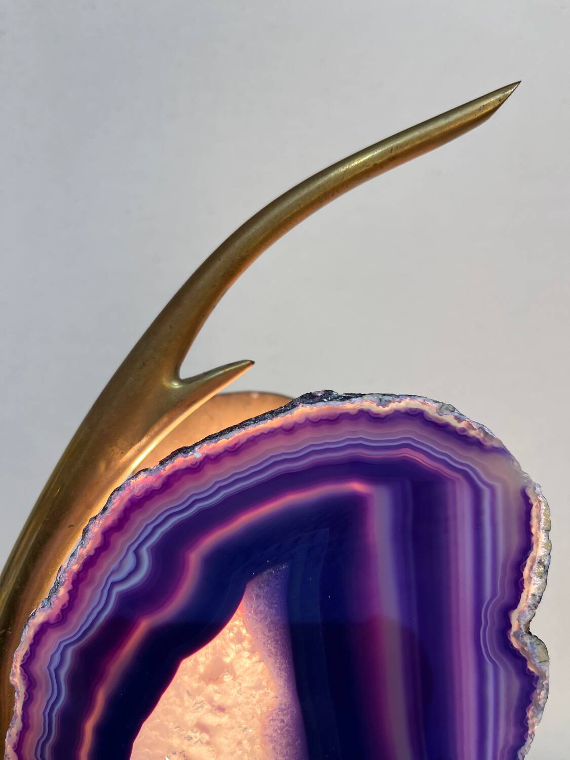 Lampe sculpture par Willy Daro